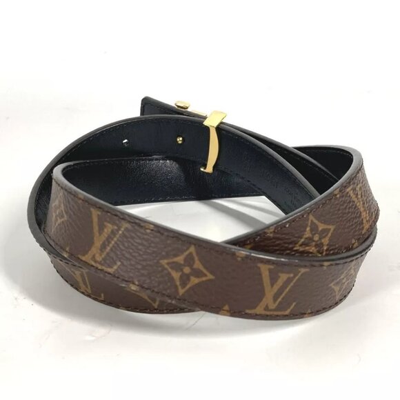 LOUIS VUITTON M0431M Monogram Belt-LV Iconic 20MM Reversible Thin belt - Picture 4 of 16